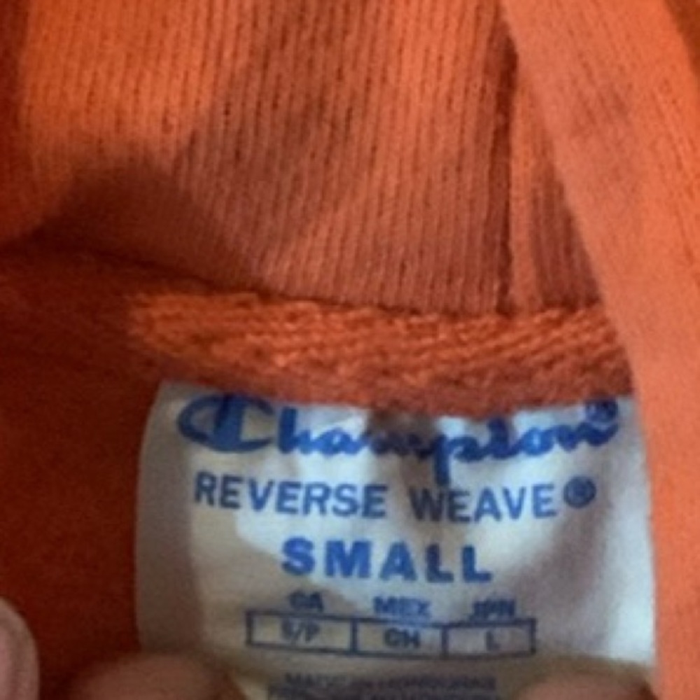 Champion Red Reverse Weave Sweatshirt